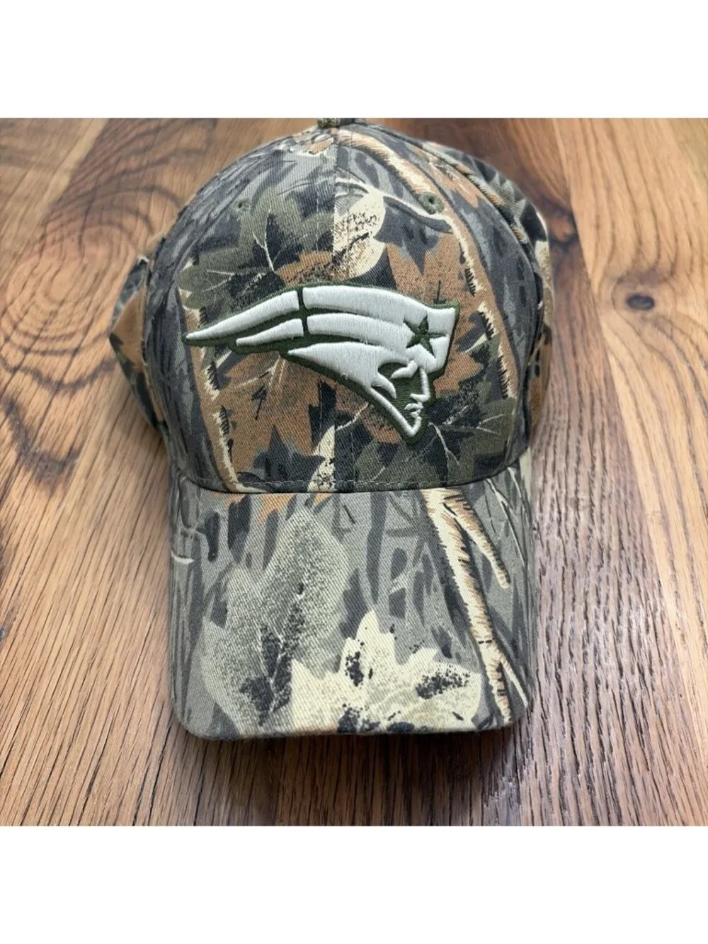 NFL Patriots Camouflage Baseball Hat New England Patriots Adjustable